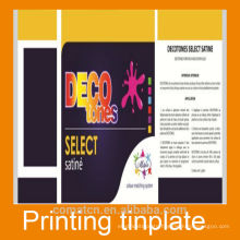 Beautiful design printing tinplate sheets